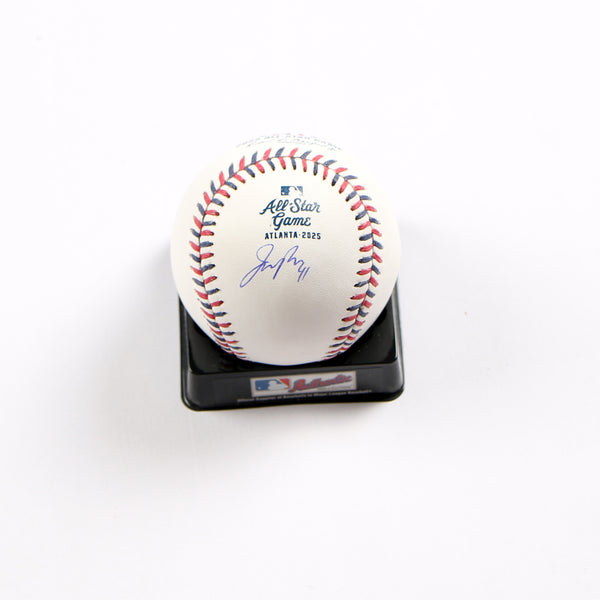 Joe Ryan Signed Baseball 2025 All Star Game Minnesota Twins