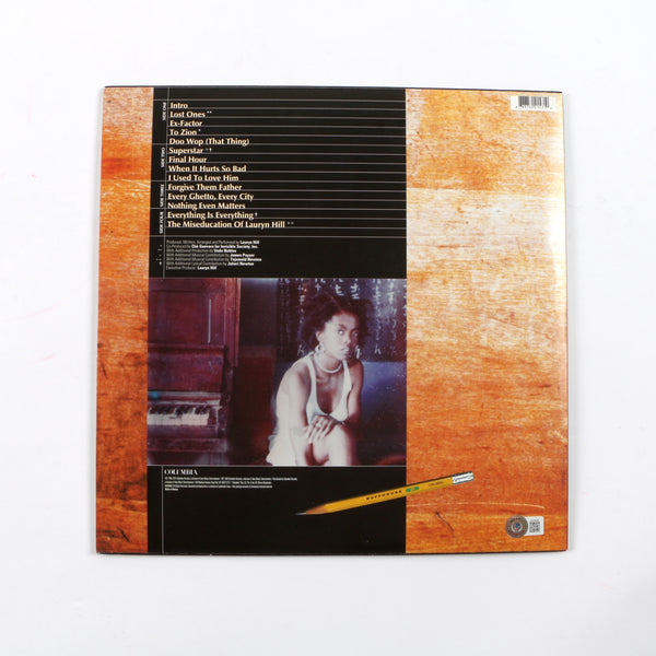 Lauryn Hill Signed Autograph Vinyl The Miseducation of Lauryn Hill