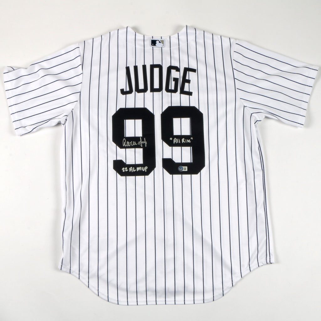 Aaron Judge Signed Jersey MLB New York Yankees MVP Beckett LOA