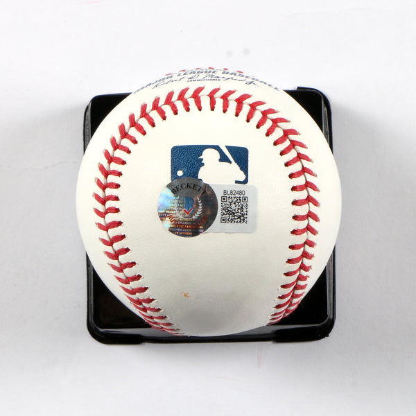 Willy Adames Signed Official Major League Baseball - Tampa Bay