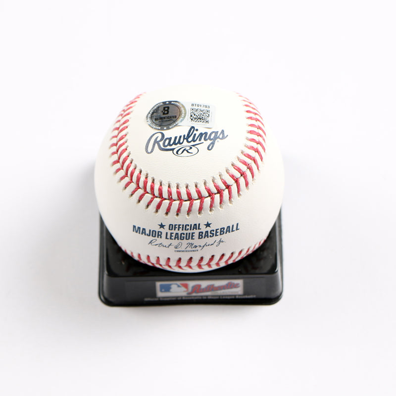 Josue Briceno Signed Baseball 2025 Futures Game Detroit Tigers Beckett