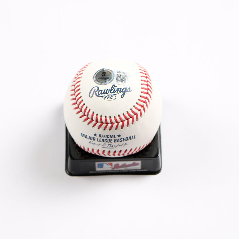 Josue Briceno Signed Baseball 2025 Futures Game Baseball Detroit Tigers Beckett