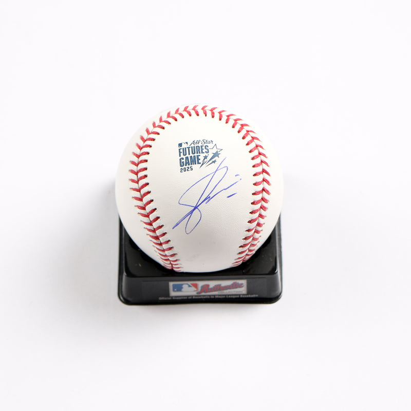 Josue Briceno Signed Baseball 2025 Futures Game Baseball Detroit Tigers Beckett