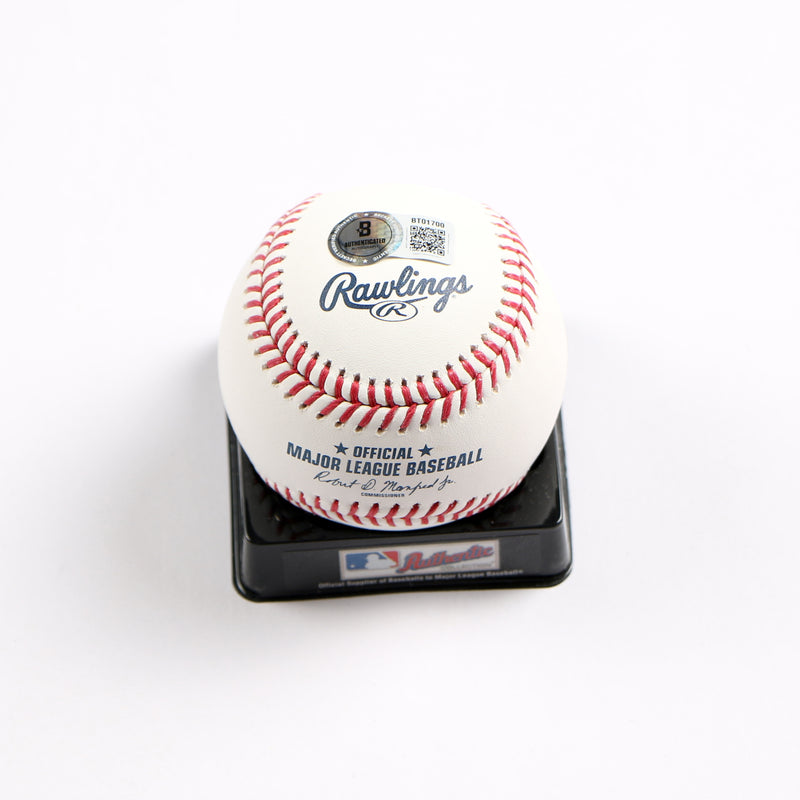 Josue Briceno Signed Baseball 2025 Futures Game Baseball Detroit Tigers Beckett