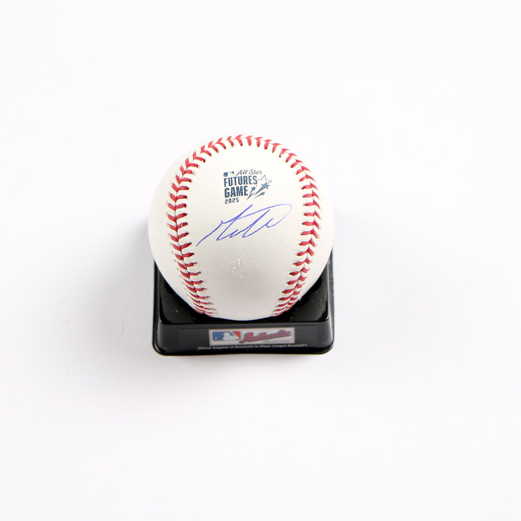 Max Clark Signed Baseball 2025 Futures Game Baseball Detroit Tigers Beckett