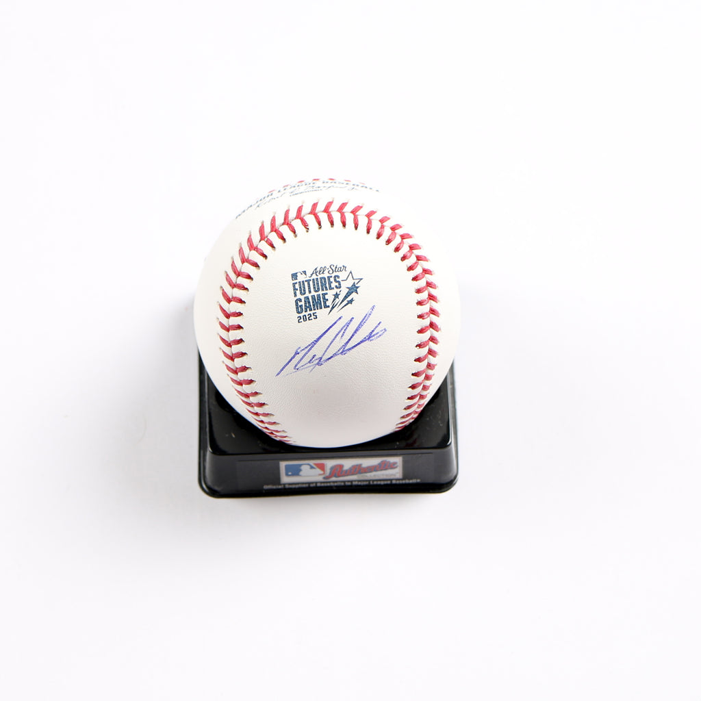 Max Clark Signed Baseball 2025 Futures Game Baseball Detroit Tigers Beckett