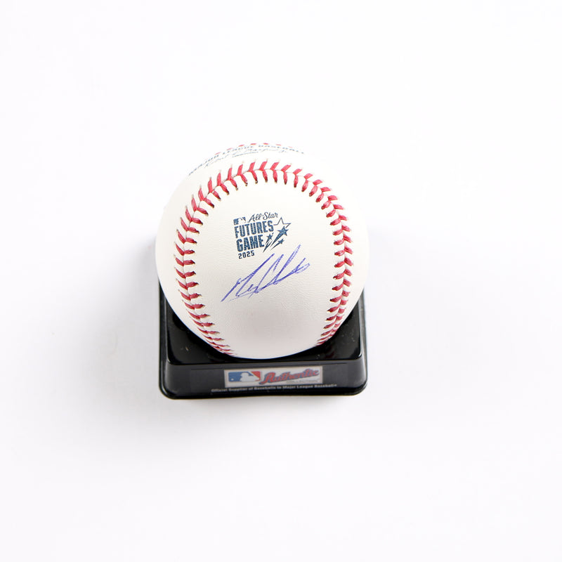 Max Clark Signed Baseball 2025 Futures Game Baseball Detroit Tigers Beckett
