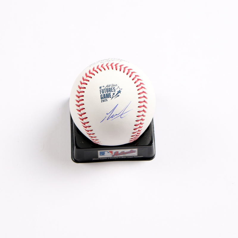 Max Clark Signed Baseball 2025 Futures Game Baseball Detroit Tigers Beckett