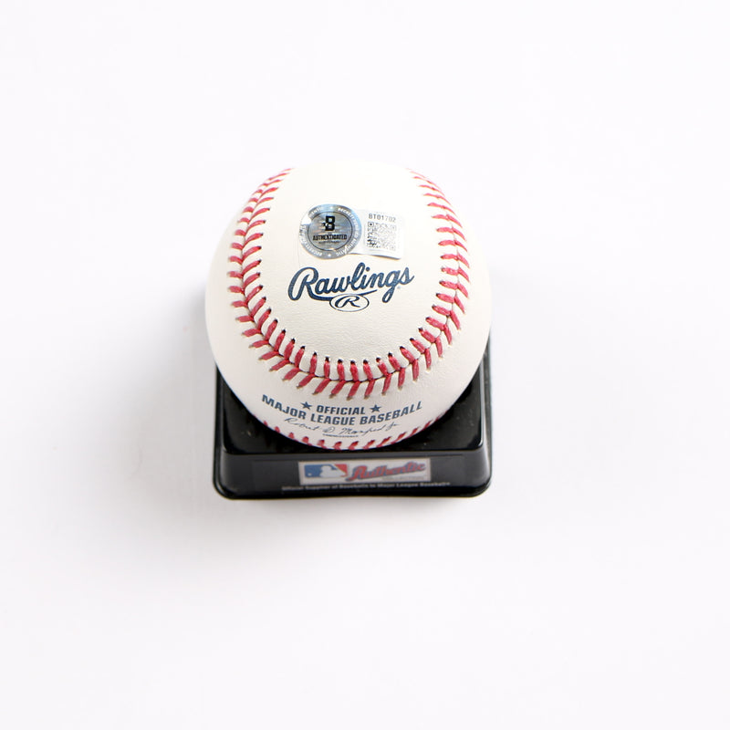 Leo DeVries Signed Baseball 2025 Futures Game Oakland A's Padres Beckett