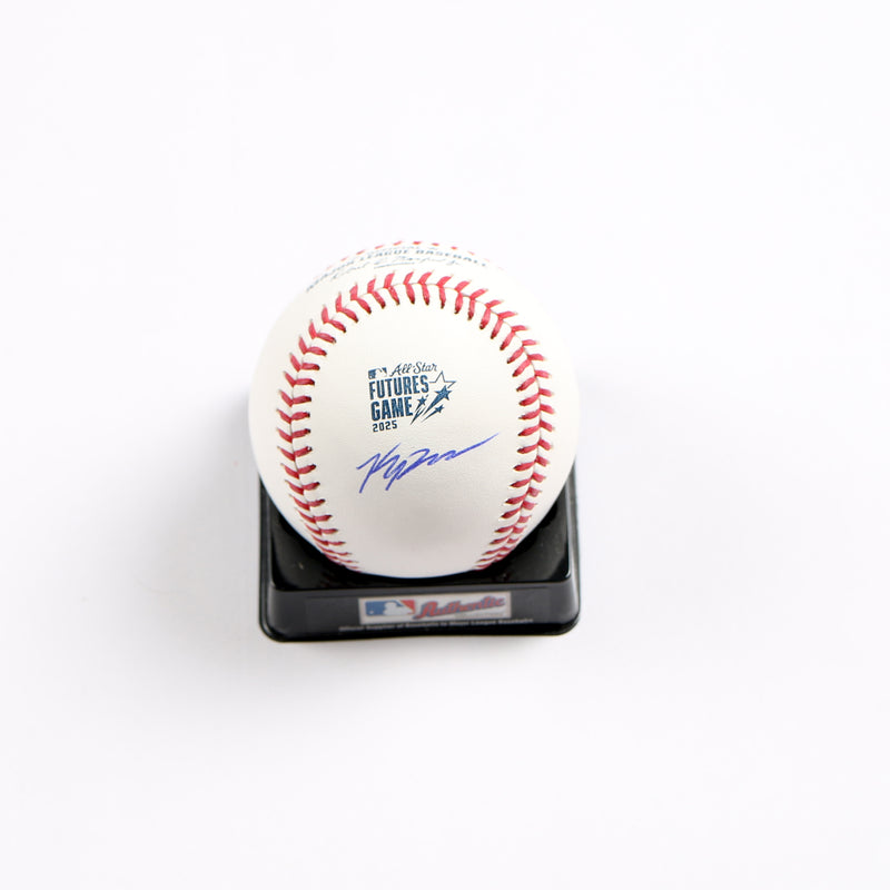 Kevin McGonigle Signed Baseball 2025 Futures Game Baseball Detroit Tigers Beckett
