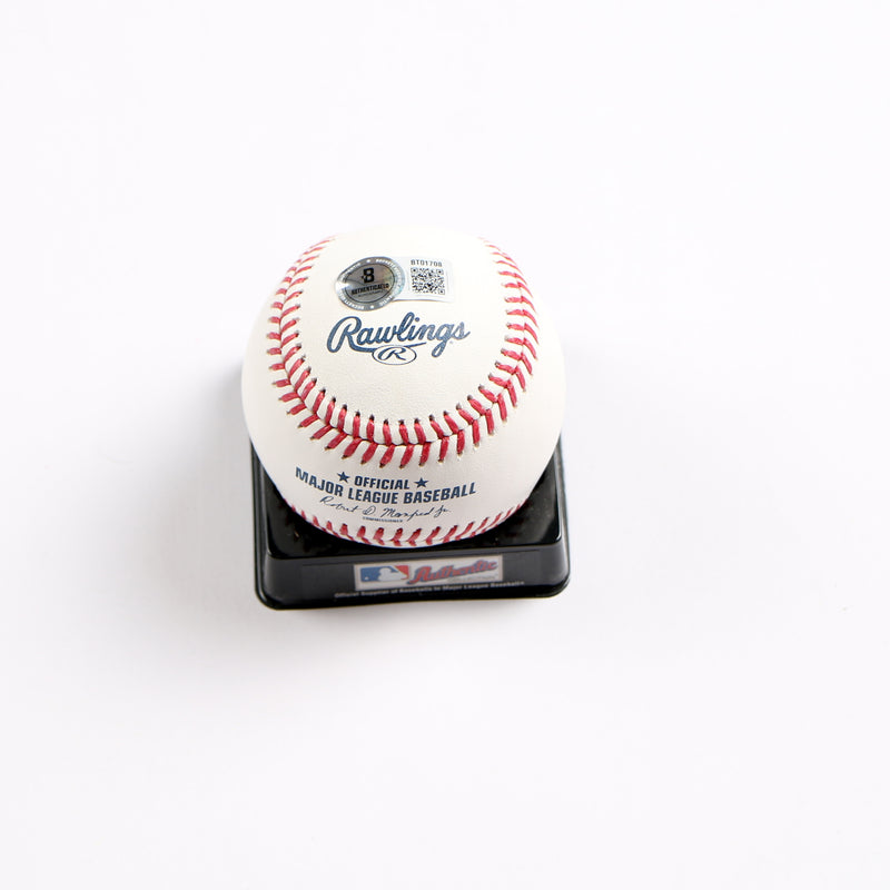 Kevin McGonigle Signed Baseball 2025 Futures Game Baseball Detroit Tigers Beckett
