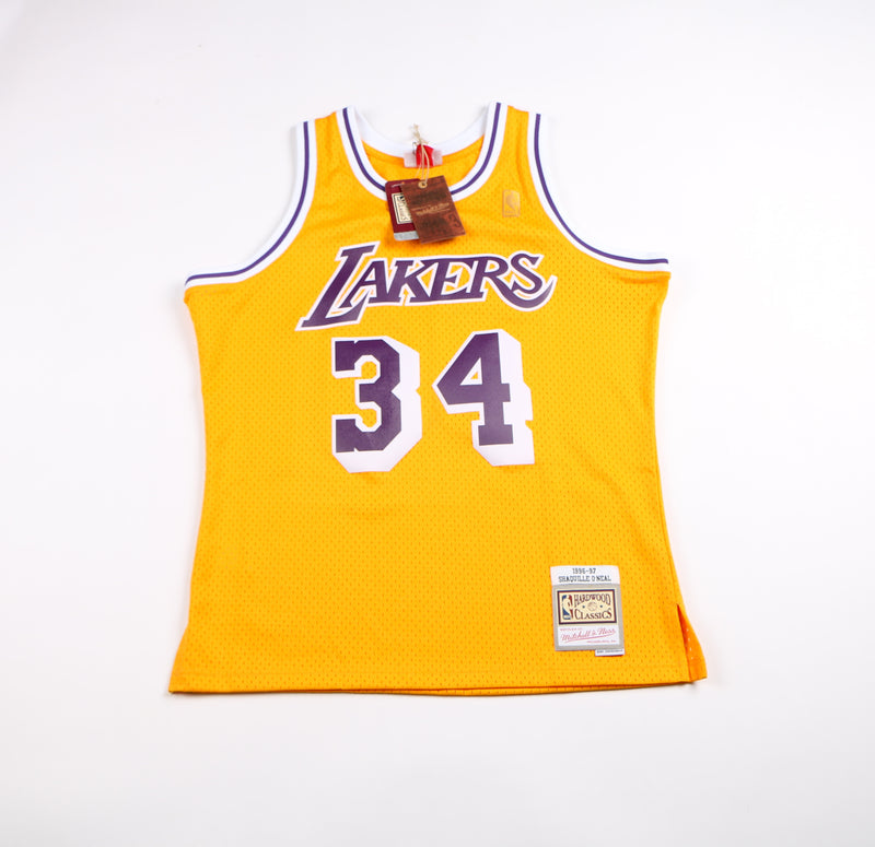 Shaq Signed Jersey Los Angeles Lakers Authentic Shaquille O'neal Auto Beckett