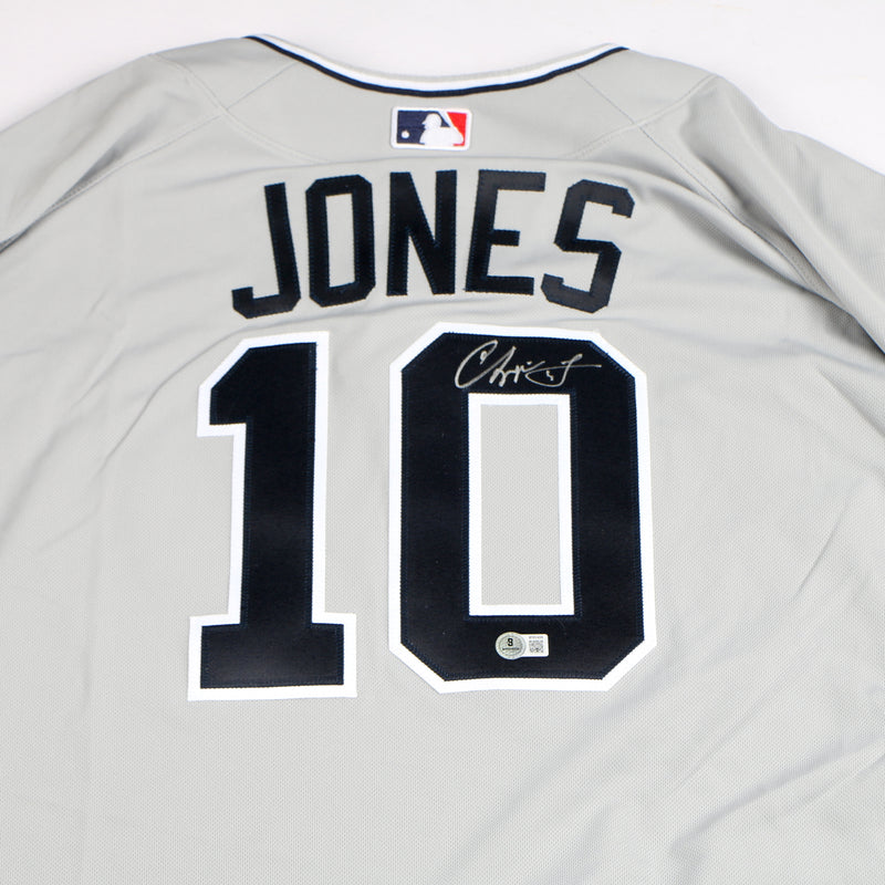 Chipper Jones Signed Jersey 2008 All Star Game Atlanta Braves Chipper Auto Beckett