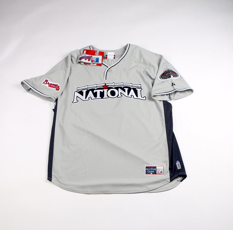 Chipper Jones Signed Jersey 2008 All Star Game Atlanta Braves Chipper Auto Beckett