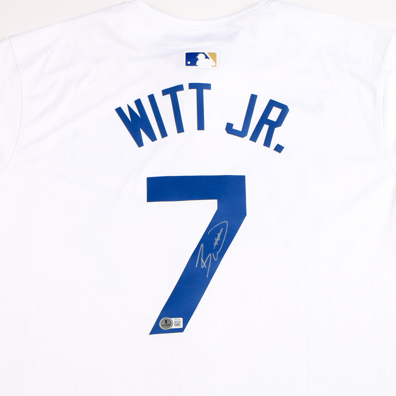 Bobby Witt JR. Signed Jersey Kansas City Royals Witt JR. Auto Beckett