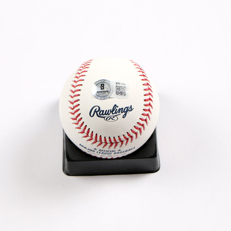 Josue De Paula Signed Baseball 2025 Futures Game Los Angelos Dodgers Beckett