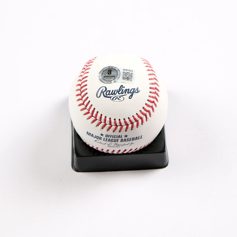 George Lombard JR Signed Baseball 2025 Futures Game New York Yankees Beckett