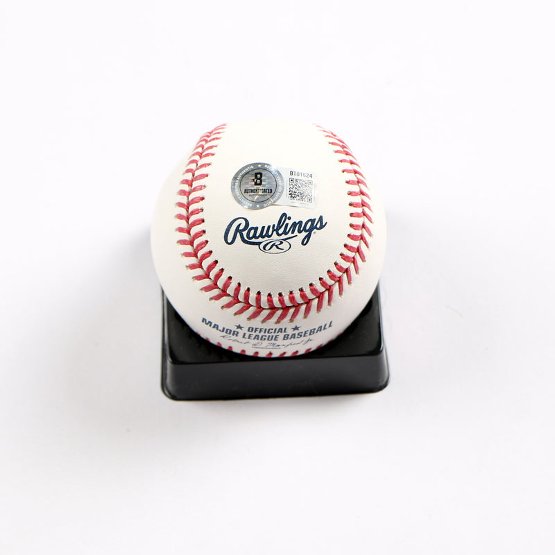 George Lombard JR Signed Baseball 2025 Futures Game New York Yankees Beckett