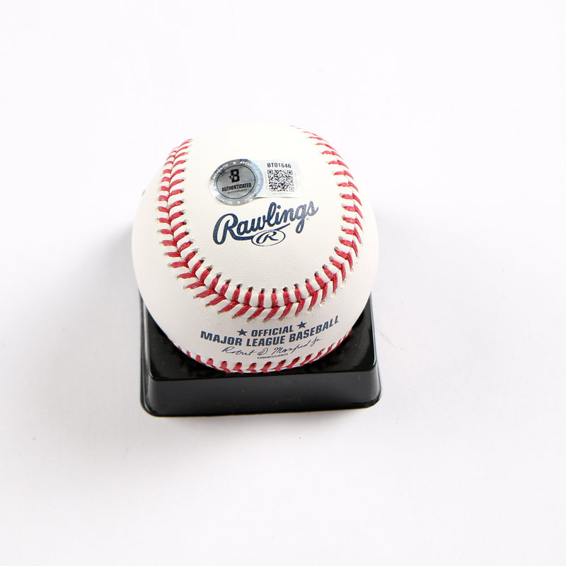 Leo DeVries Signed Baseball 2025 Futures Game Oakland A's Padres Beckett
