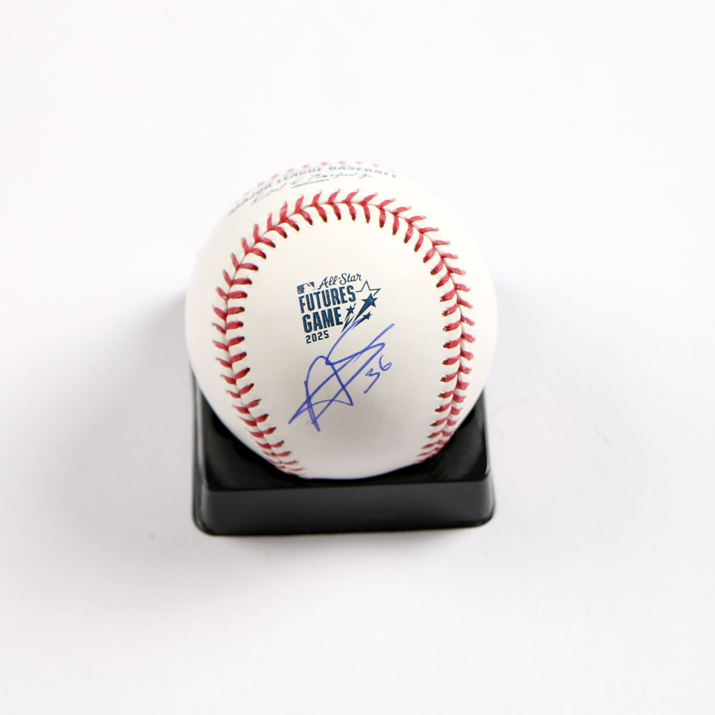 Alimber Santa Signed Baseball 2025 Futures Game Baseball Houston Astros Beckett
