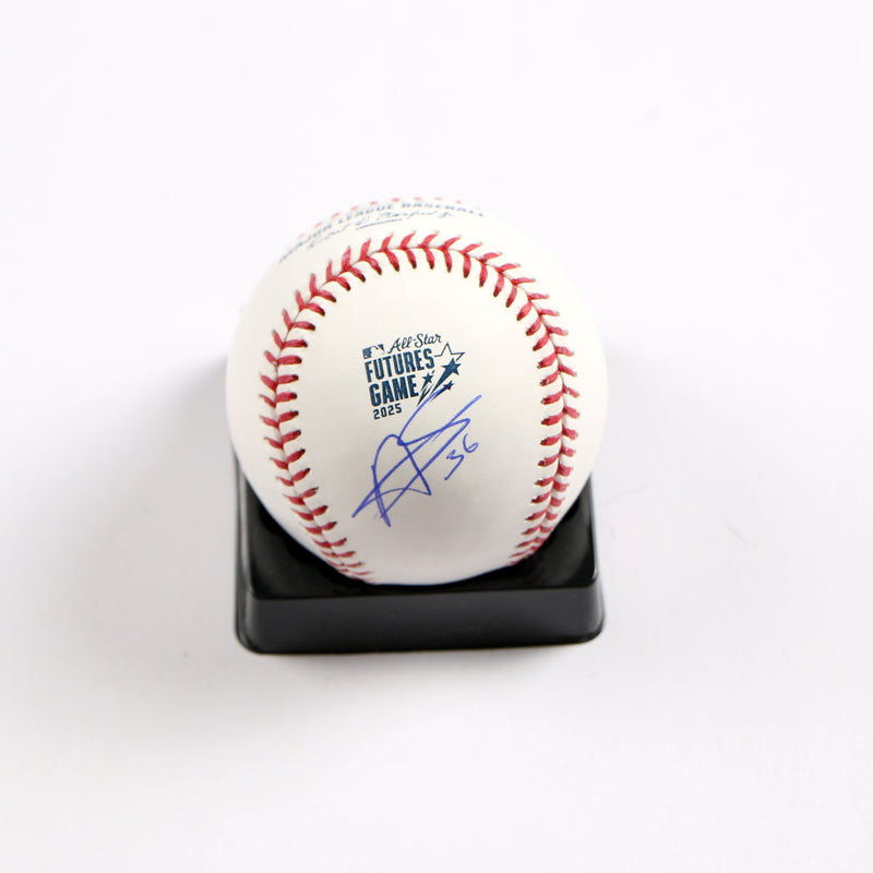 Alimber Santa Signed Baseball 2025 Futures Game Baseball Houston Astros Beckett