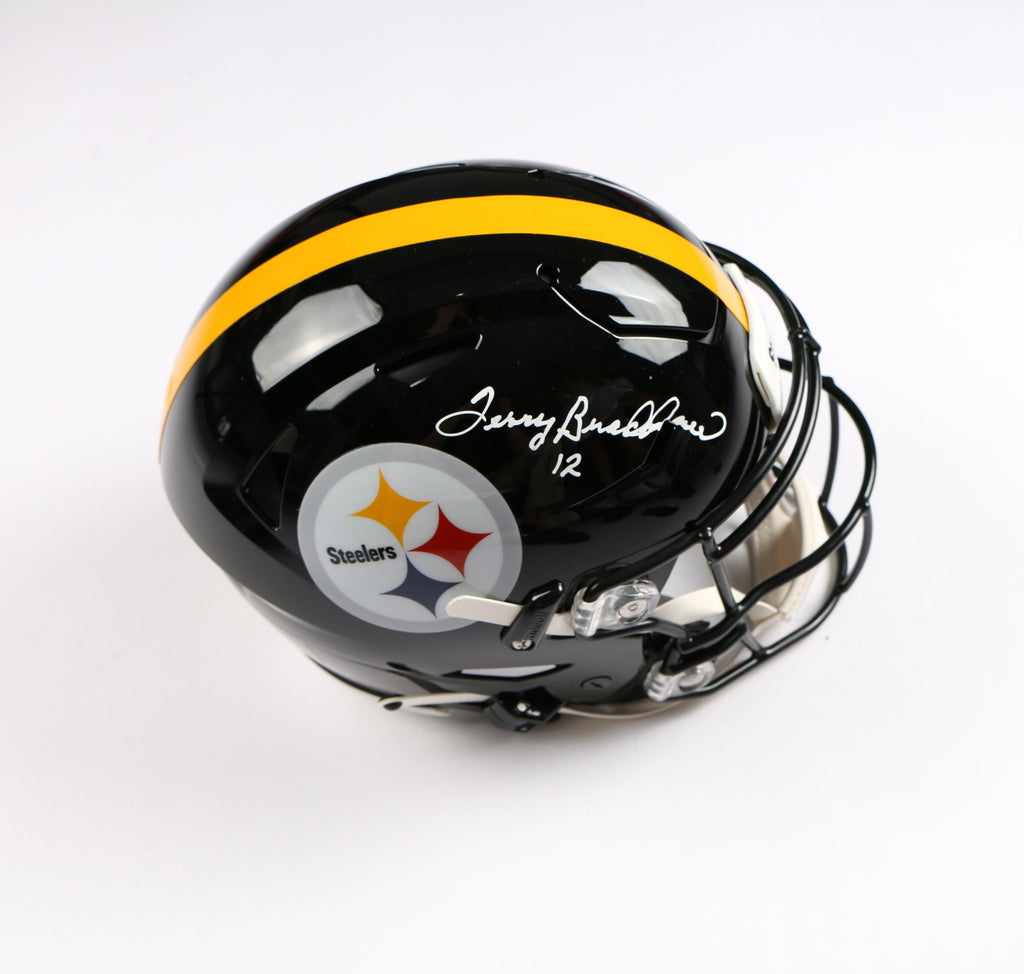 Terry Bradshaw Signed Helmet Pittsburgh Steelers Speed Flex Bradshaw Auto Beckett