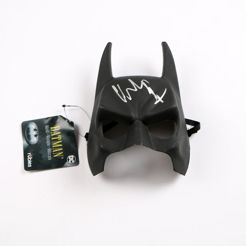 Christian Bale Signed Batman Mask Bale The Dark Knight Cowl Autograph Beckett