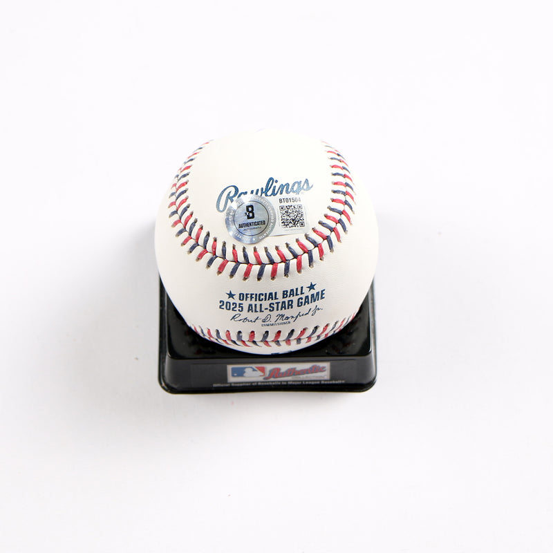 Zac Brown Signed Baseball 2025 All Star Game Atlanta Zac Brown Band Auto Beckett