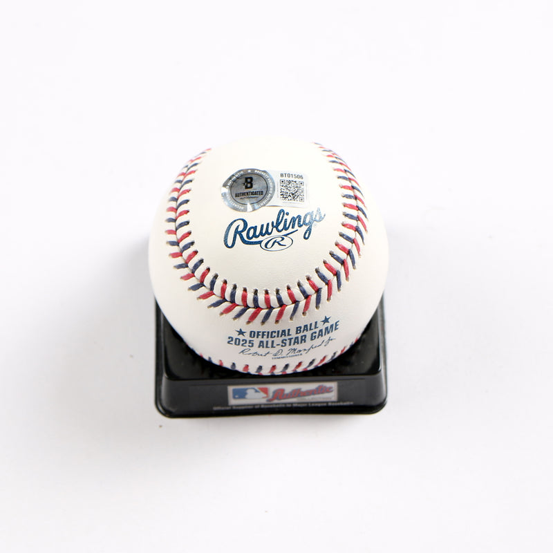 Zac Brown Signed Baseball 2025 All Star Game Atlanta Zac Brown Band Auto Beckett