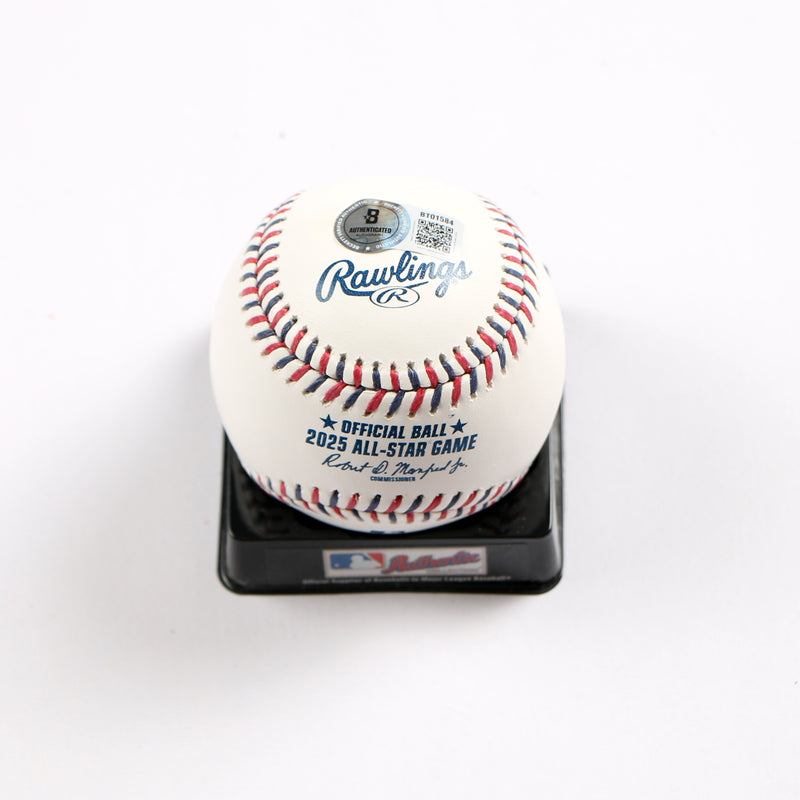 Pete Alonso Signed Baseball 2025 All Star Game Baseball New York Mets Beckett