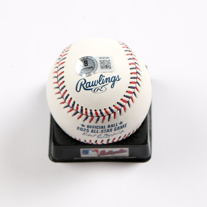 Max Fried Signed Baseball 2025 All Star Game Baseball New York Yankees Beckett