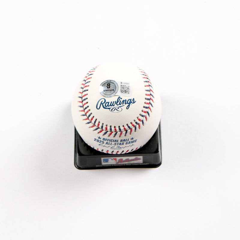 Max Fried Signed Baseball 2025 All Star Game Baseball New York Yankees Beckett