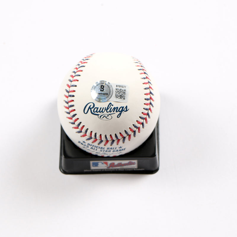 Max Fried Signed Baseball 2025 All Star Game Baseball New York Yankees Beckett