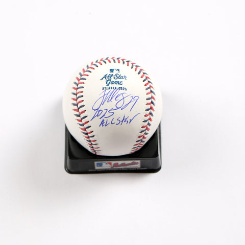 Trevor Megill Signed Baseball 2025 All Star Game Milwaukee Brewers