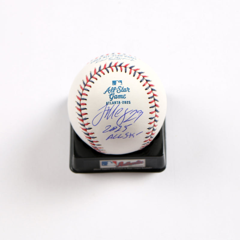 Trevor Megill Signed Baseball 2025 All Star Game Milwaukee Brewers Beckett
