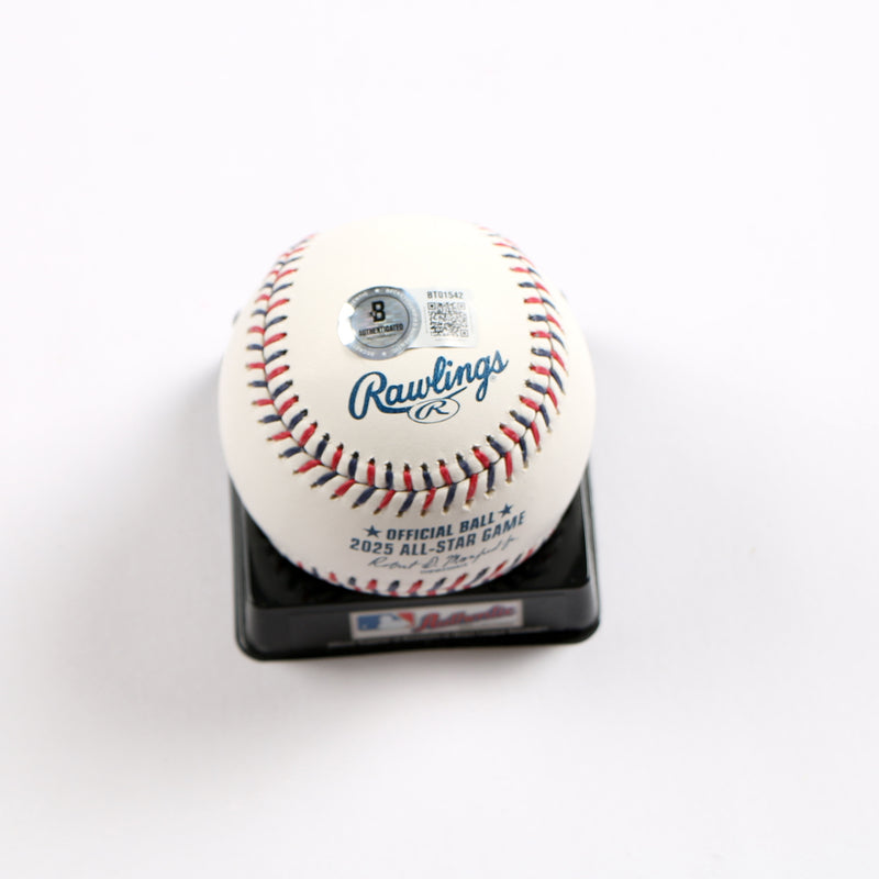 Jazz Chisolm Jr. Signed Baseball 2025 All Star Game New York Yankees Beckett