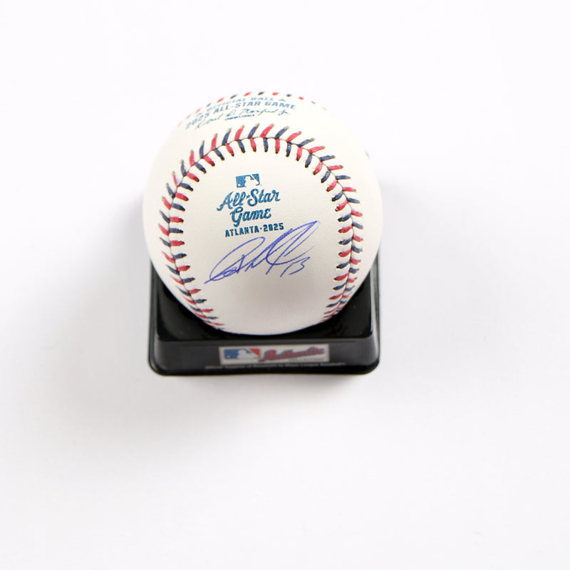 Jazz Chisolm Jr Signed Baseball 2025 All Star Game New York Yankees Beckett