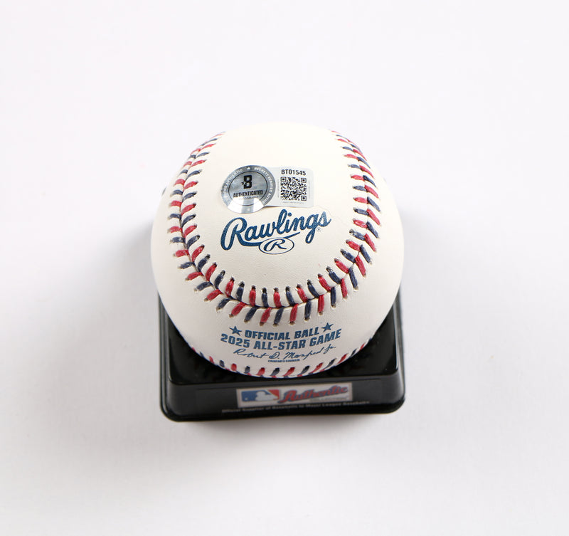 Randy Arozarena Signed Baseball 2025 All Star Game Tampa Bay Rays Beckett
