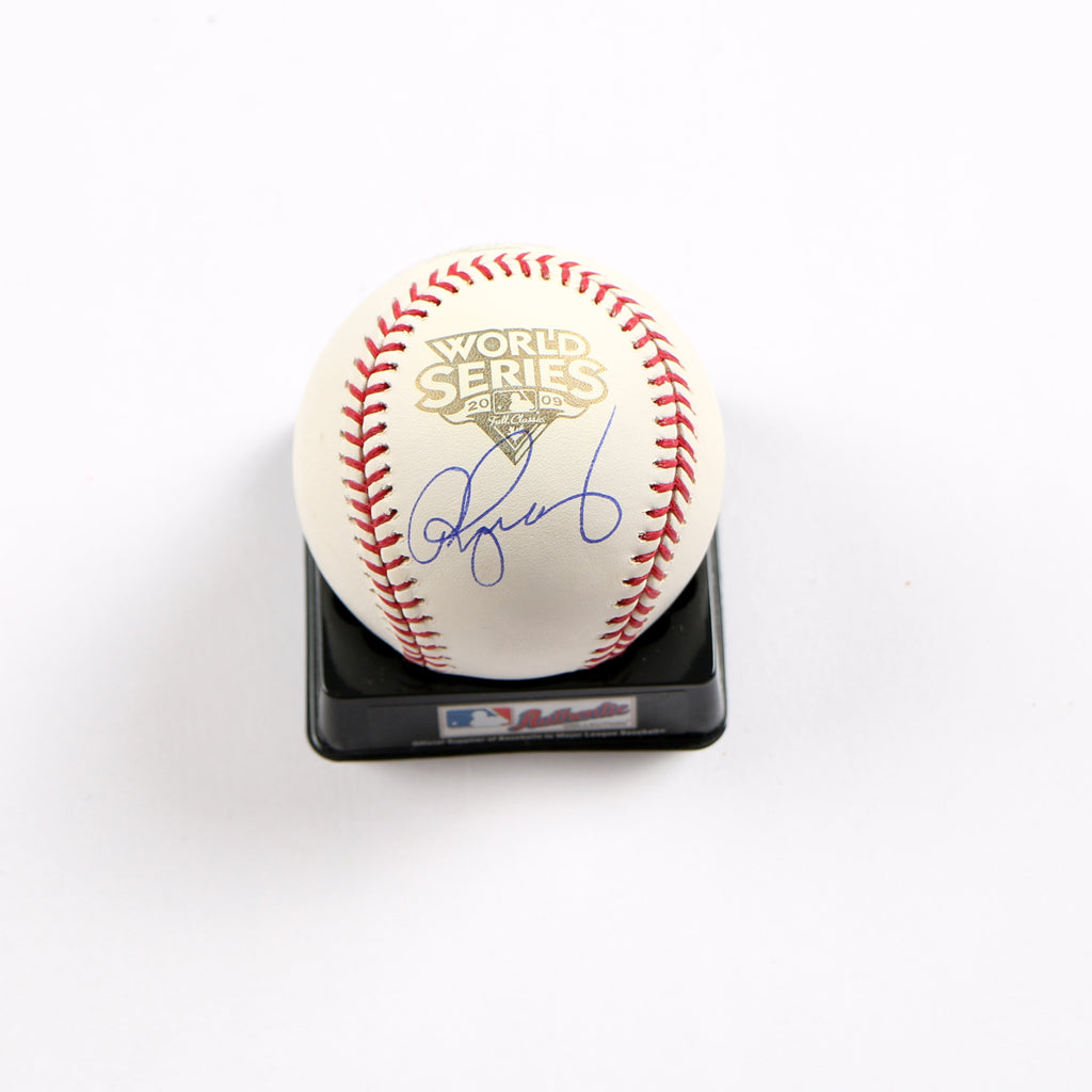 Alex Rodriguez Signed Baseball 2009 World Series Baseball New York Yankees Beckett