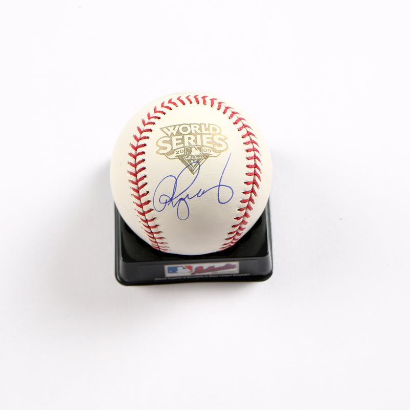 Alex Rodriguez Signed Baseball 2009 World Series Baseball New York Yankees Beckett