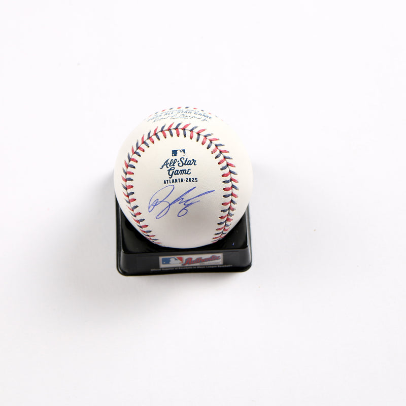 Brandon Lowe Signed Baseball 2025 All Star Game Tampa Bay Rays Beckett