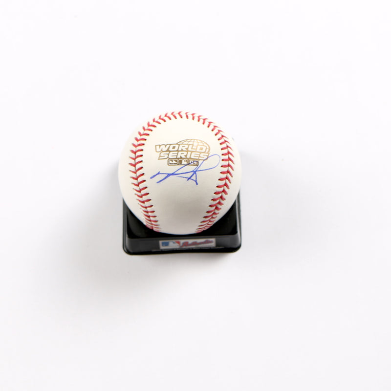 David Ortiz Signed Baseball 2004 World Series Baseball Boston Red Sox Beckett