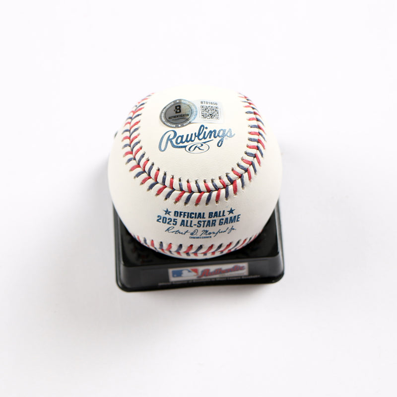 Garrett Crochet Signed Baseball 2025 All Star Game Boston Red Sox Beckett