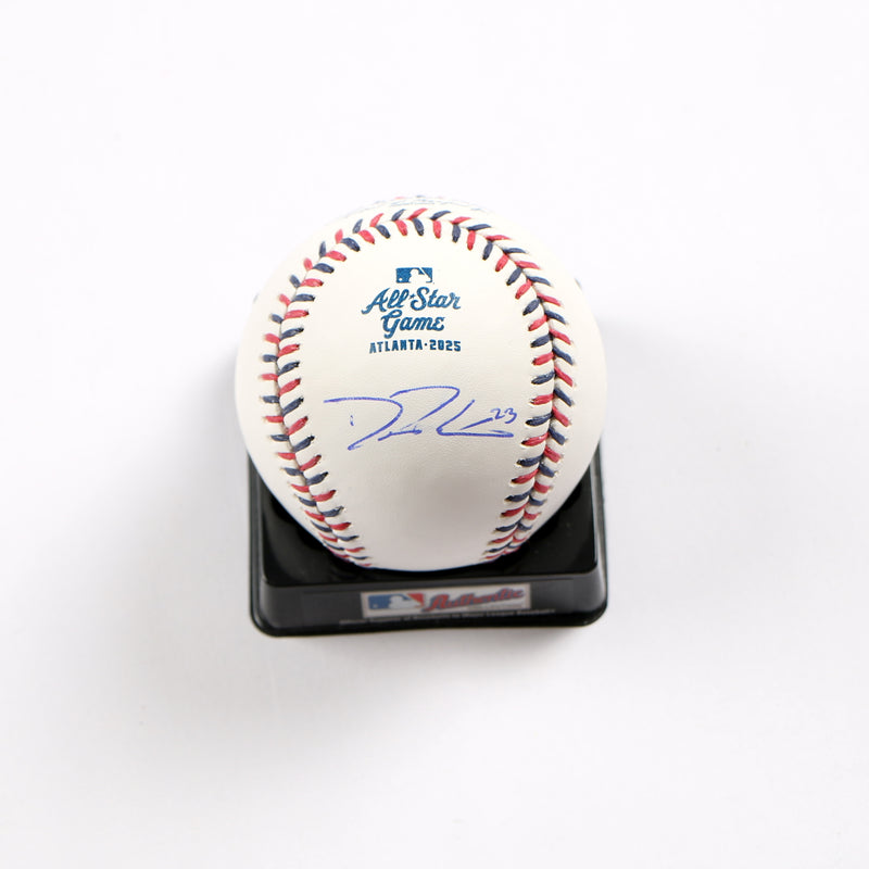 David Peterson Signed Baseball 2025 All Star Game New York Mets Beckett