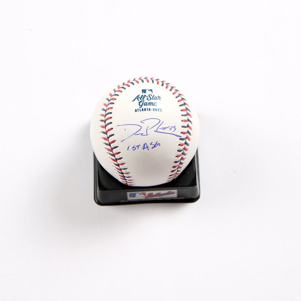 David Peterson Signed Baseball 2025 All Star Game New York Mets Beckett