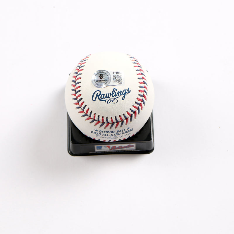 Joe Ryan Signed Baseball 2025 All Star Game Minnesota Twins Beckett