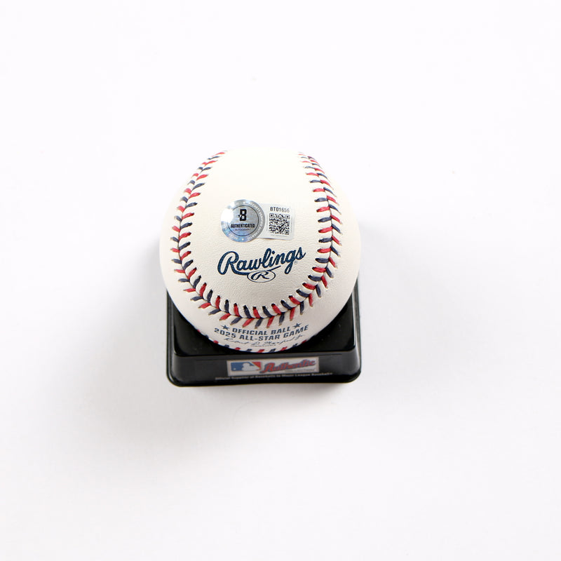 Kris Bubic Signed Baseball 2025 All Star Game Kansas City Royals Beckett