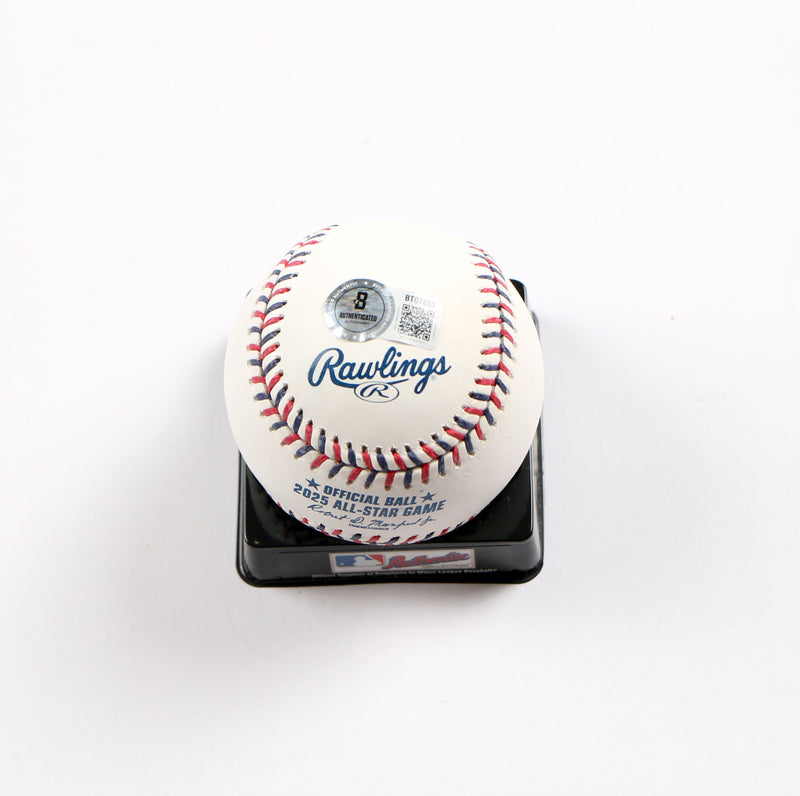 Yusei Kikuchi Signed Baseball 2025 All Star Game Los Angelos Angels Beckett