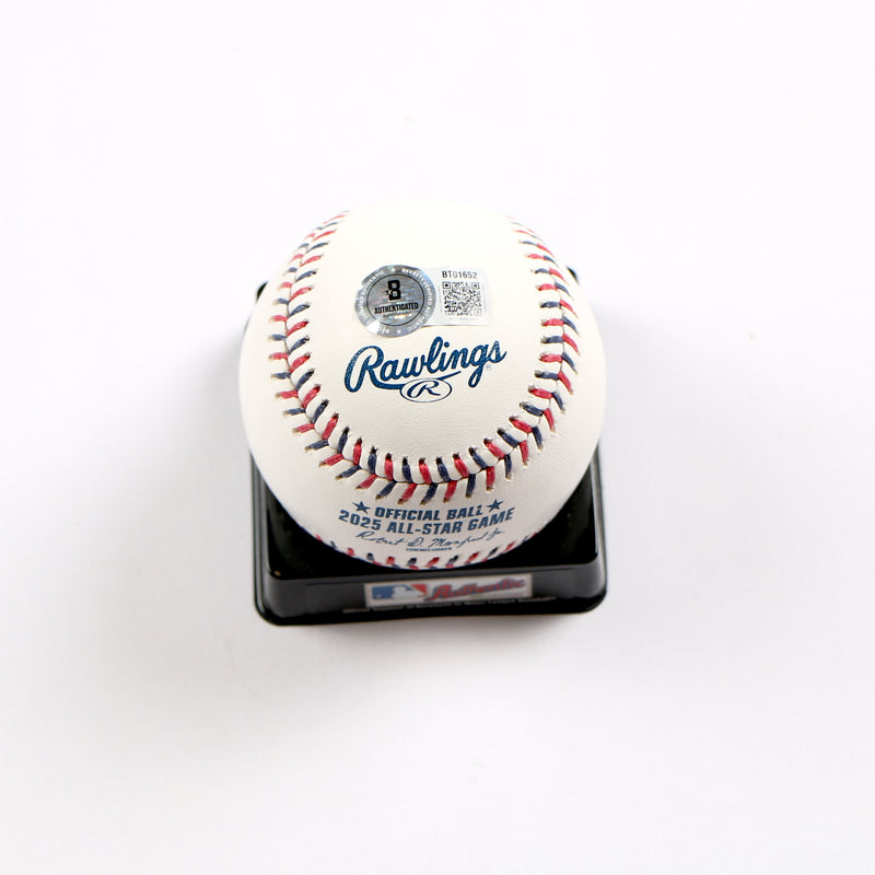 Yusei Kikuchi Signed Baseball 2025 All Star Game Los Angelos Angels Beckett