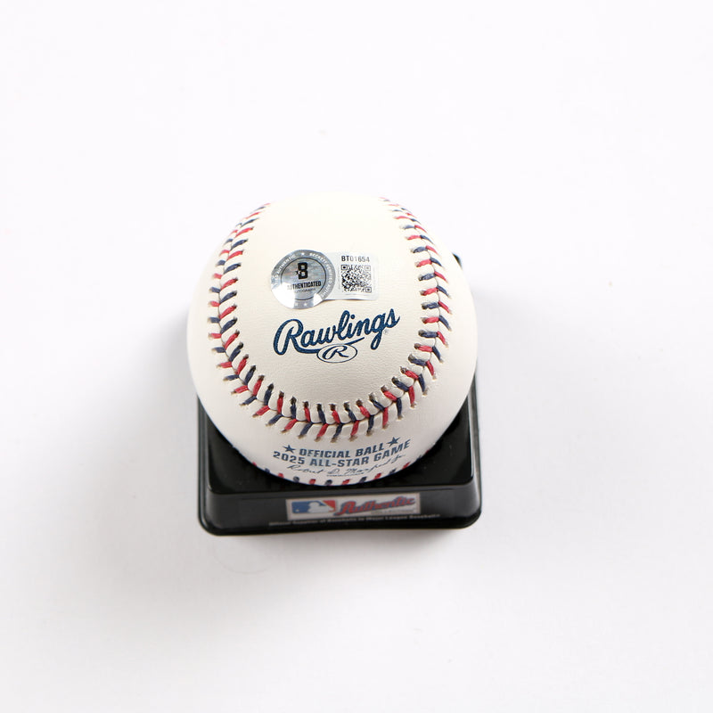Yusei Kikuchi Signed Baseball 2025 All Star Game Los Angelos Angels Beckett